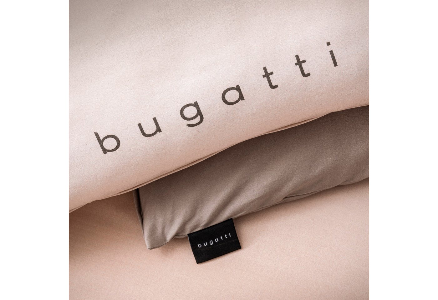 bugatti Bettwäsche Satinbettwäsche bugatti, Mako-Satin, 2 teilig, mit harmonischem Farbverlauf – Bild 4 von 5