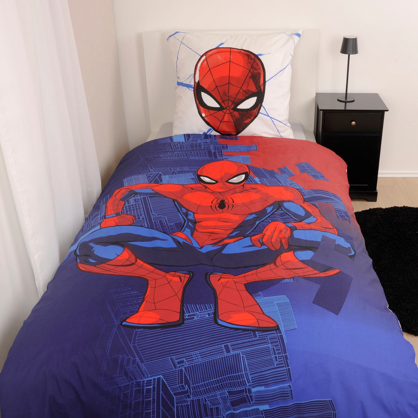 Spiderman Bettwäsche Spiderman, Renforcé, 2 teilig, mit coolem Motiv – Bild 2 von 5