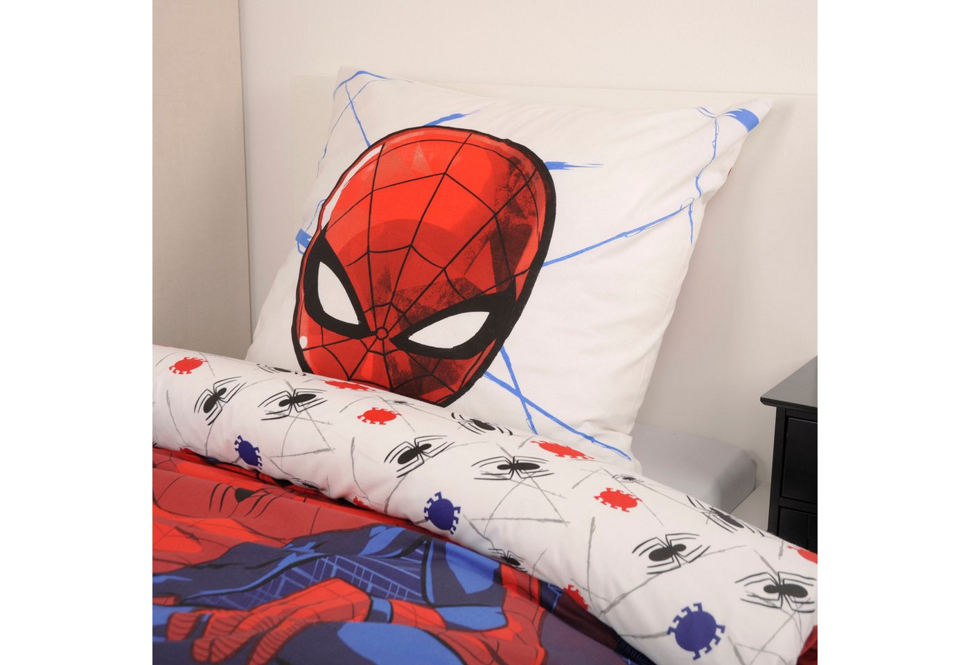 Spiderman Bettwäsche Spiderman, Renforcé, 2 teilig, mit coolem Motiv – Bild 5 von 5
