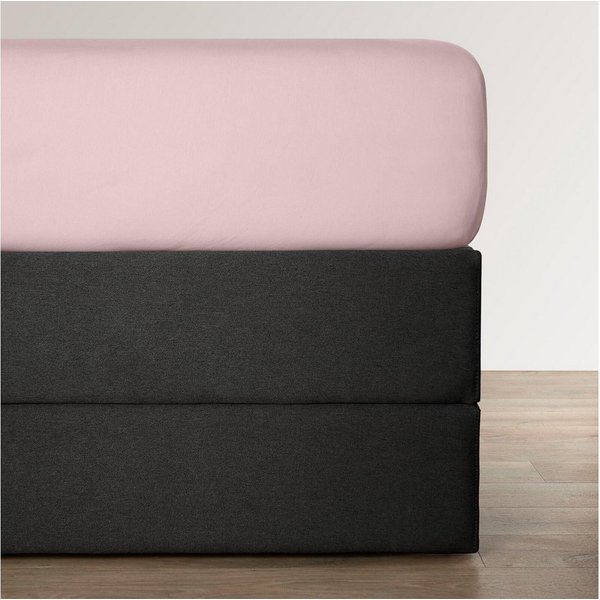 BETTWARENSHOP Spannbettlaken Boxspring, Jersey, Gummizug: Rundumgummi, (1 Stück), elastisch für extra hohe Matratzen