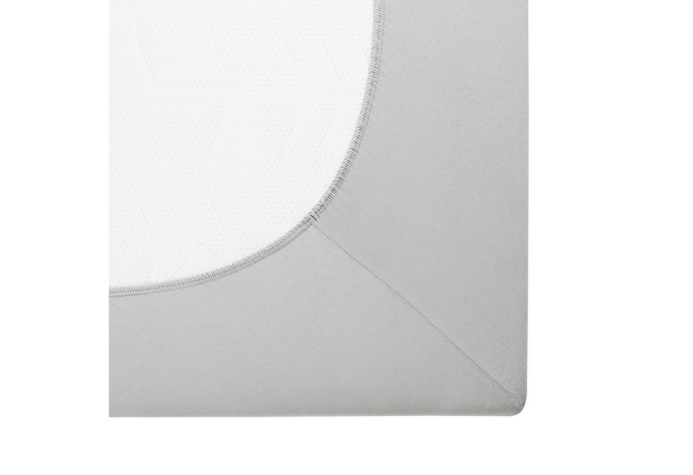 BETTWARENSHOP Spannbettlaken Multi-Stretch, Jersey, Gummizug: Rundumgummi, (1 Stück), sehr elastisch und formstabil – Bild 3 von 5