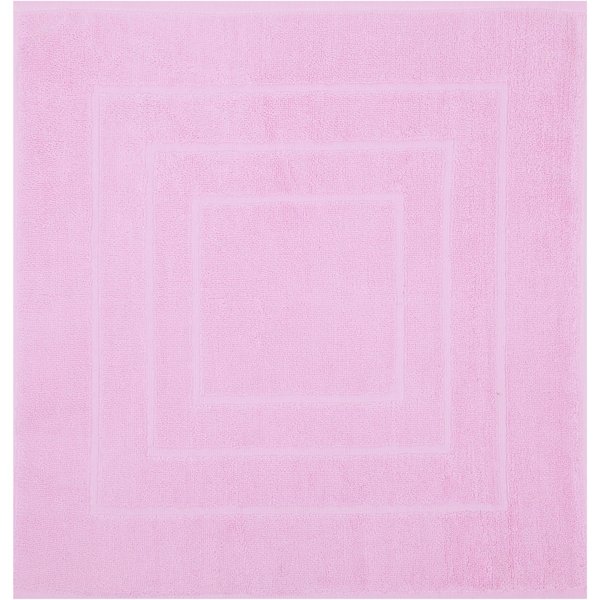 Betz Badematte Badvorleger Palermo Badteppich Duschvorlage 60 x 60 cm, schnell trocknend, beidseitig nutzbar, fußbodenheizungsgeeignet, Baumwolle, Qualität 680g