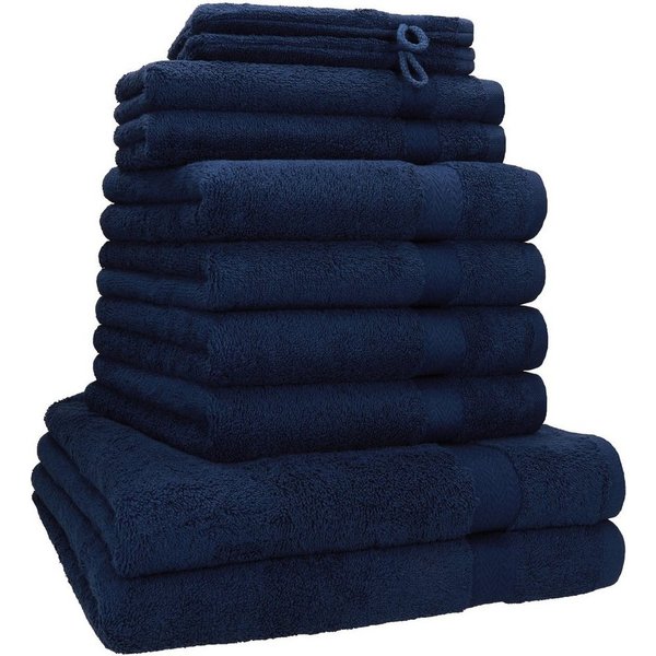 Betz Handtücher 10-teiliges Handtuch Set Premium, 100% Baumwolle (10-St), 4 Handtücher 50x100 cm, 2 Duschtücher 70x140 cm, 2 Gästetücher 30x50