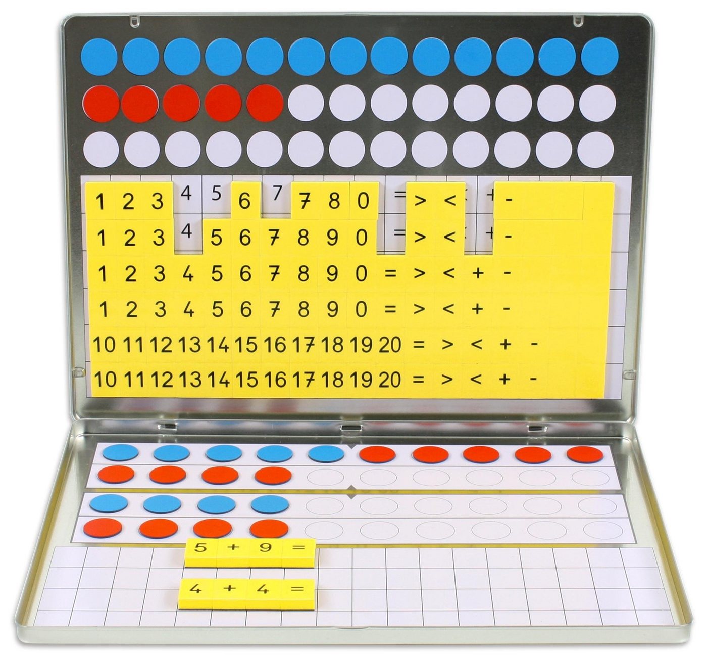 Betzold Lernspielzeug 1, 2, 3 ... Zahlenzauberei – Rechenmagnetbox Zahlen Lernen – Bild 2 von 2