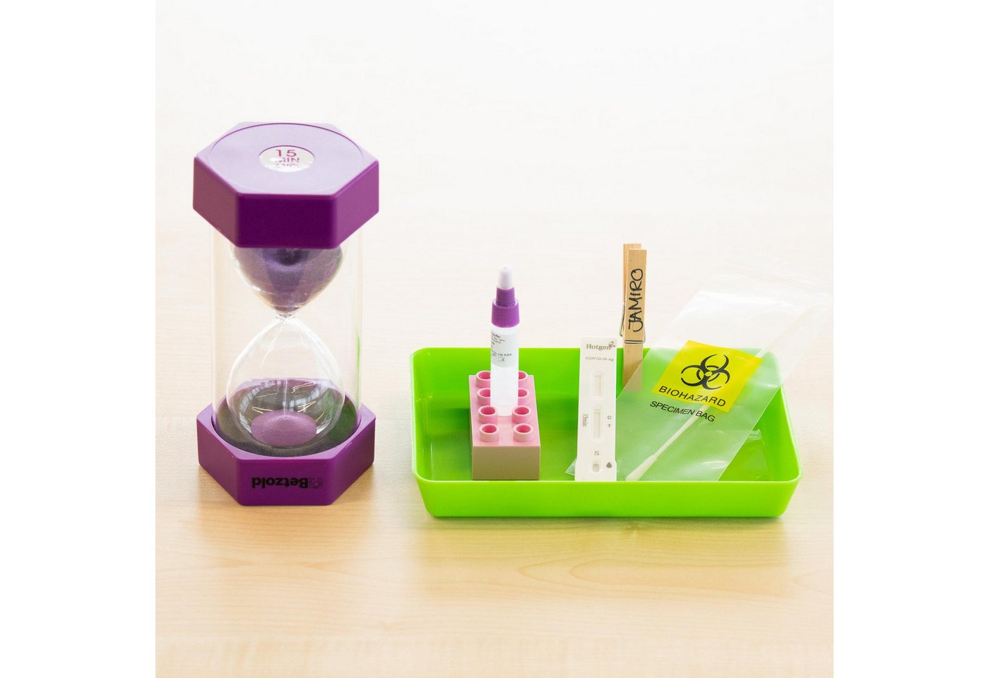 Betzold Sanduhr Sanduhren-Set Longtimer (10, 15, 30 min) – Bild 2 von 2