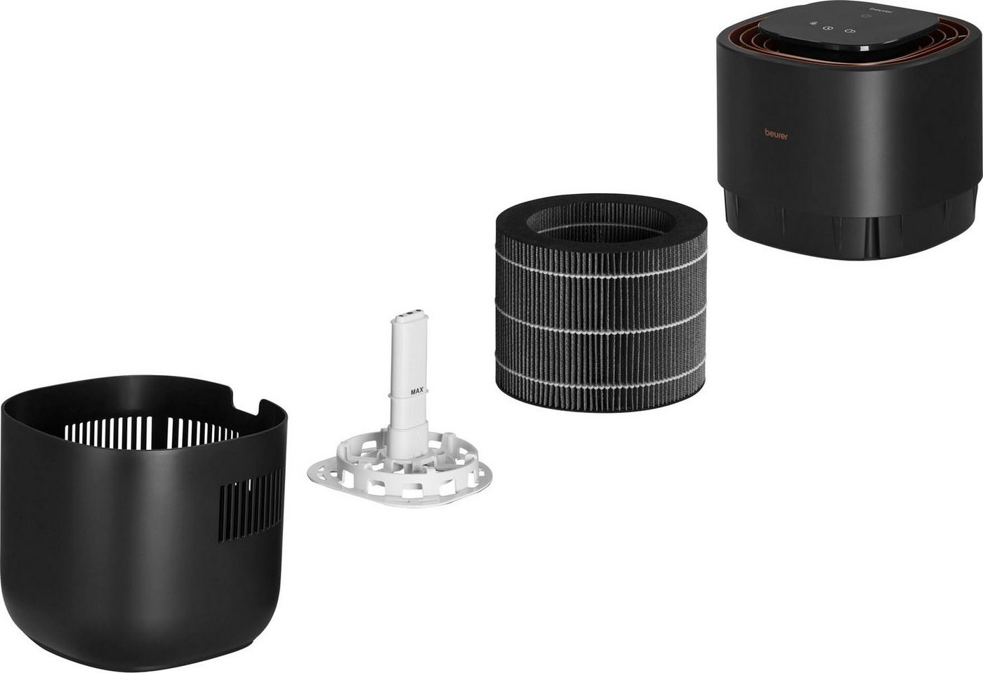 BEURER Luftbefeuchter LB 300 Plus, 3 l Wassertank, Für Räume bis ca. 45m² – Bild 5 von 5