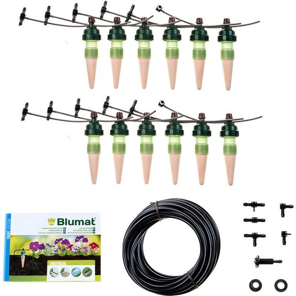 Blumat Bewässerungssystem Tropf-Blumat 3m Set, für bis zu 12 Pflanzen