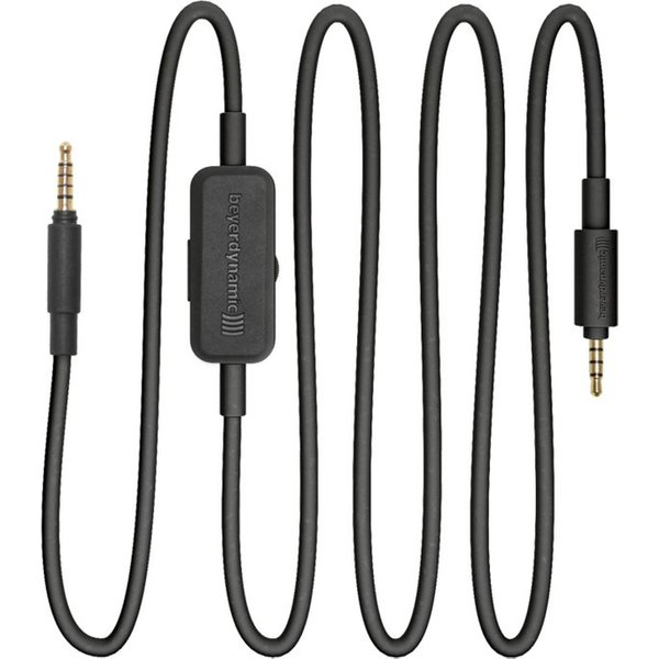 beyerdynamic MMX 330 PRO / MMX 300 PRO / MMX 300 (2. Gen) Anschlusskabel Audio-Kabel, (120 cm), Integrierte Kabelfernbedienung, Hochwertige Signalübertragung