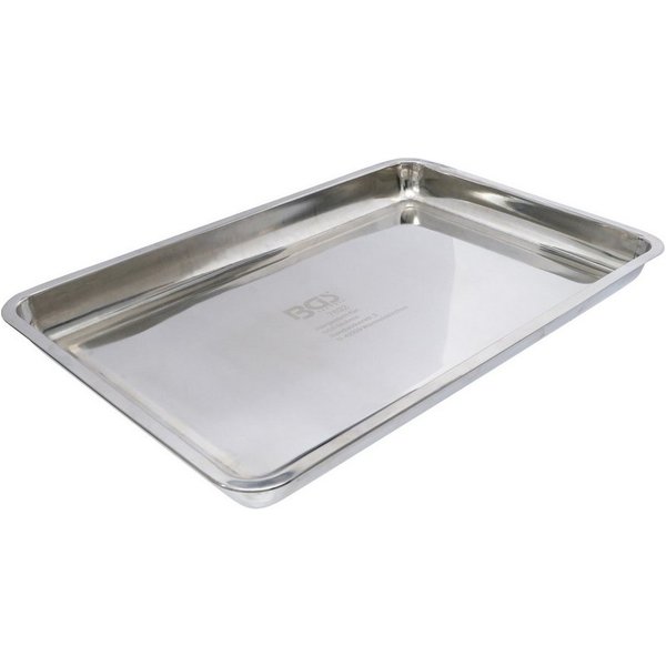 BGS technic Ölauffangwanne BGS Auffangwanne 7892, Edelstahl, 600 x 400 mm, 9 l