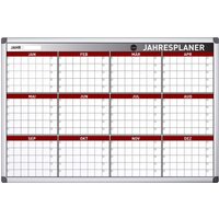 Bi-Office Whiteboard 'Earth', Plantafel Jahr mit Wochenansicht 90 x 60 cm