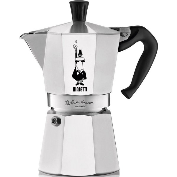 BIALETTI Espressokocher, 0,27l Kaffeekanne, Aluminium