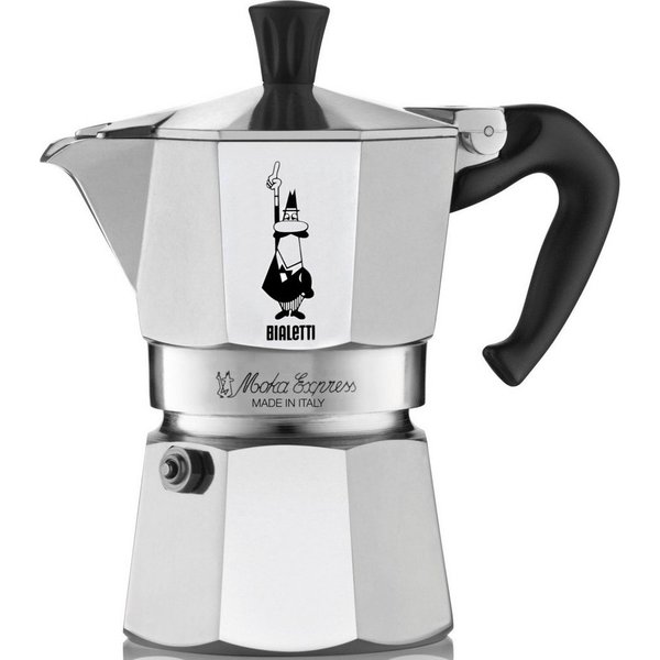 BIALETTI Espressokocher, 0,09l Kaffeekanne, Aluminium