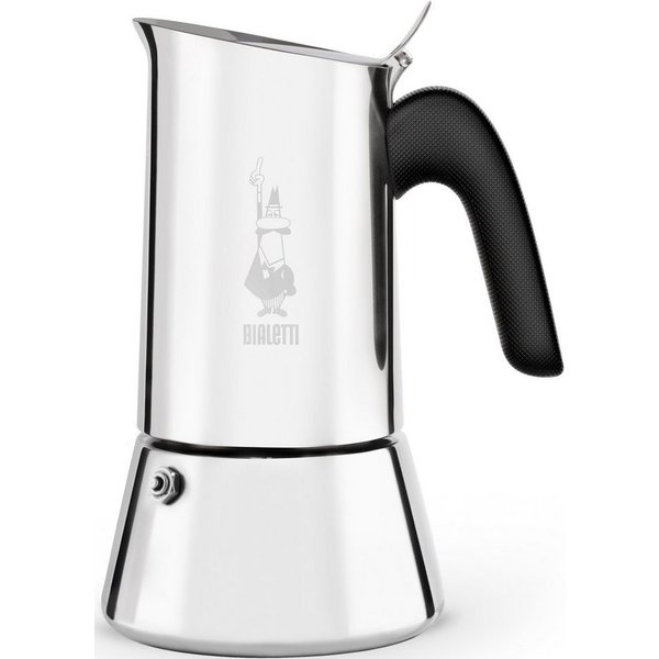 BIALETTI Espressokocher, 0,23l Kaffeekanne, Edelstahl, 6 Tassen