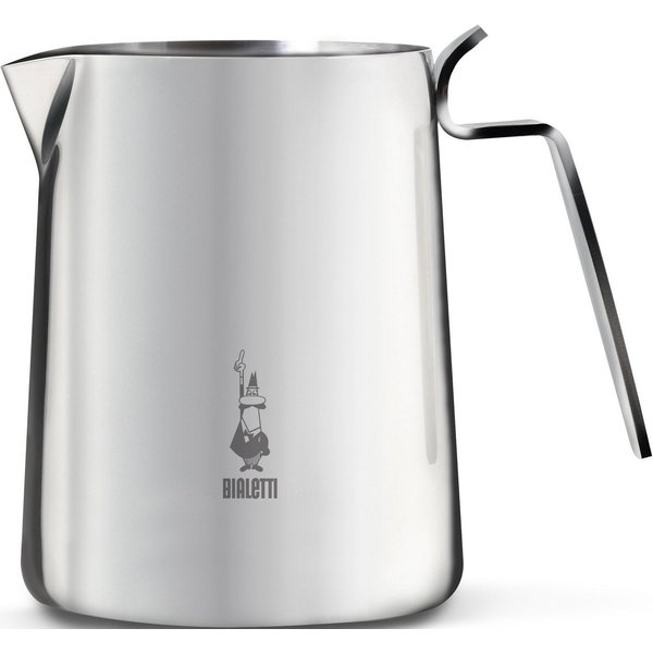 BIALETTI Milchkanne Bricco, 0,5 l, Edelstahl 18/10, zum Erwärmen, Kochen und Aufschäumen