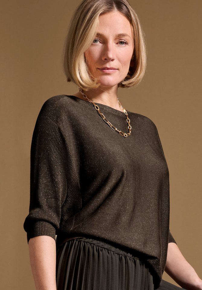 bianca Strickpullover OLINDE aus softem Bändchengarn in Trendfarben – Bild 4 von 5
