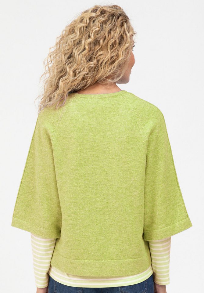 bianca Strickpullover RABEA in kuscheligem Feinstrick in Trendfarbe – Bild 3 von 5