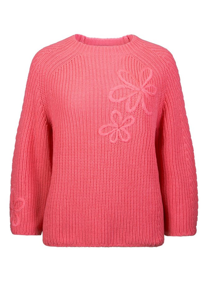 bianca Strickpullover REMIS in Patentstrick mit coolem Stickmotiv – Bild 2 von 5