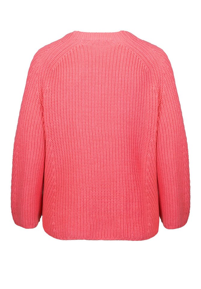 bianca Strickpullover REMIS in Patentstrick mit coolem Stickmotiv – Bild 4 von 5
