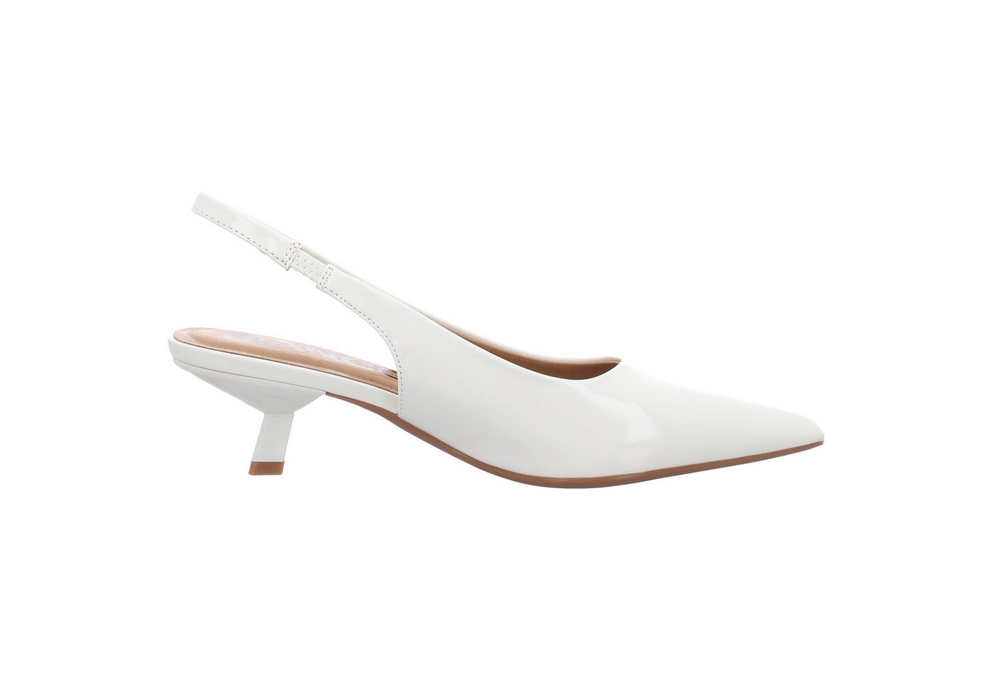 Bianco Biakristin Kitten He Slingpumps – Bild 3 von 5
