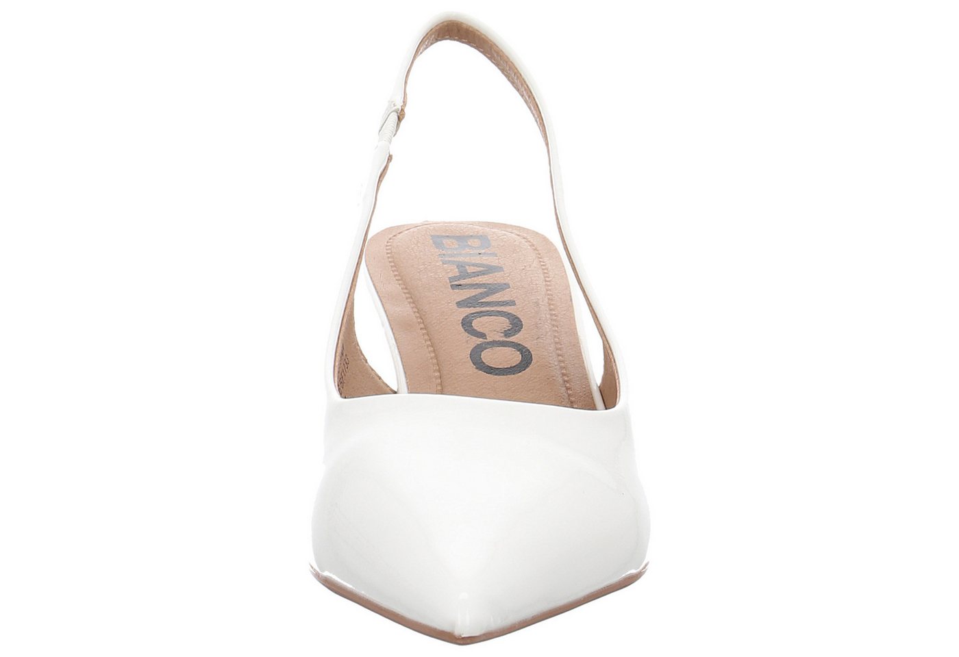 Bianco Biakristin Kitten He Slingpumps – Bild 4 von 5