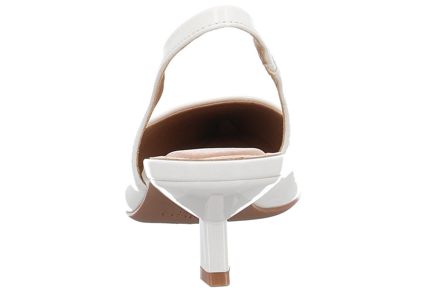 Bianco Biakristin Kitten He Slingpumps – Bild 5 von 5