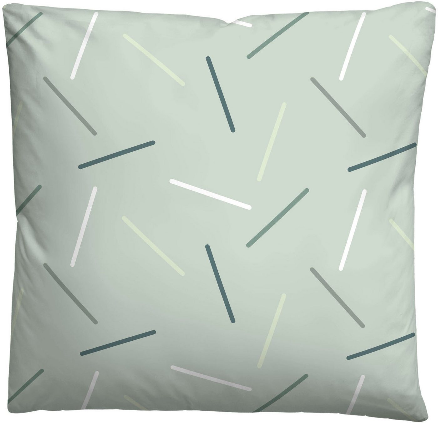 Biberna Bettwäsche 0025010, Soft-Seersucker, 2 teilig, absolut bügelfrei, 100% Baumwolle, mit Reißverschluss, ganzjährig – Bild 5 von 5