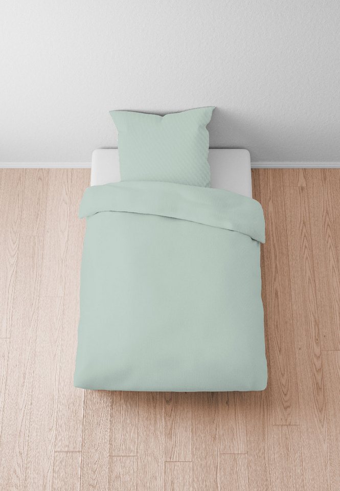 Biberna Bettwäsche 0470500, hochwertige TENCEL Qualität, Lyocell, 2 teilig, natürlicher Rohstoff, schnelltrocknend, angenehm weich, atmungsaktiv – Bild 2 von 5
