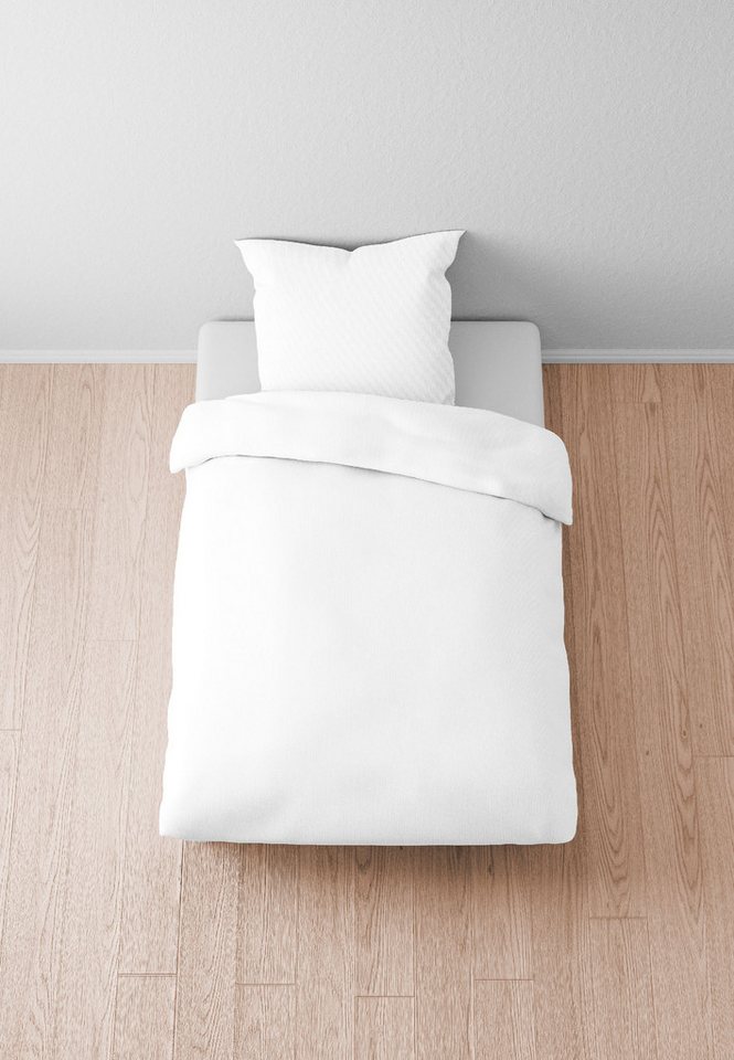 Biberna Bettwäsche 0470500, hochwertige TENCEL Qualität, Lyocell, 2 teilig, natürlicher Rohstoff, schnelltrocknend, angenehm weich, atmungsaktiv – Bild 2 von 5