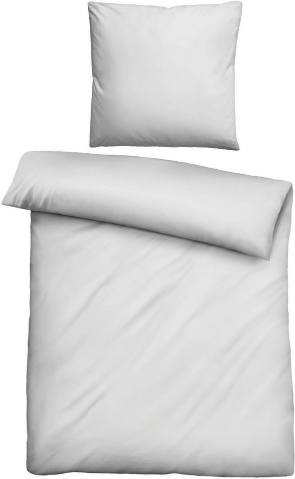 Biberna Bettwäsche 0470500, hochwertige TENCEL Qualität, Lyocell, 2 teilig, natürlicher Rohstoff, schnelltrocknend, angenehm weich, atmungsaktiv – Bild 3 von 5