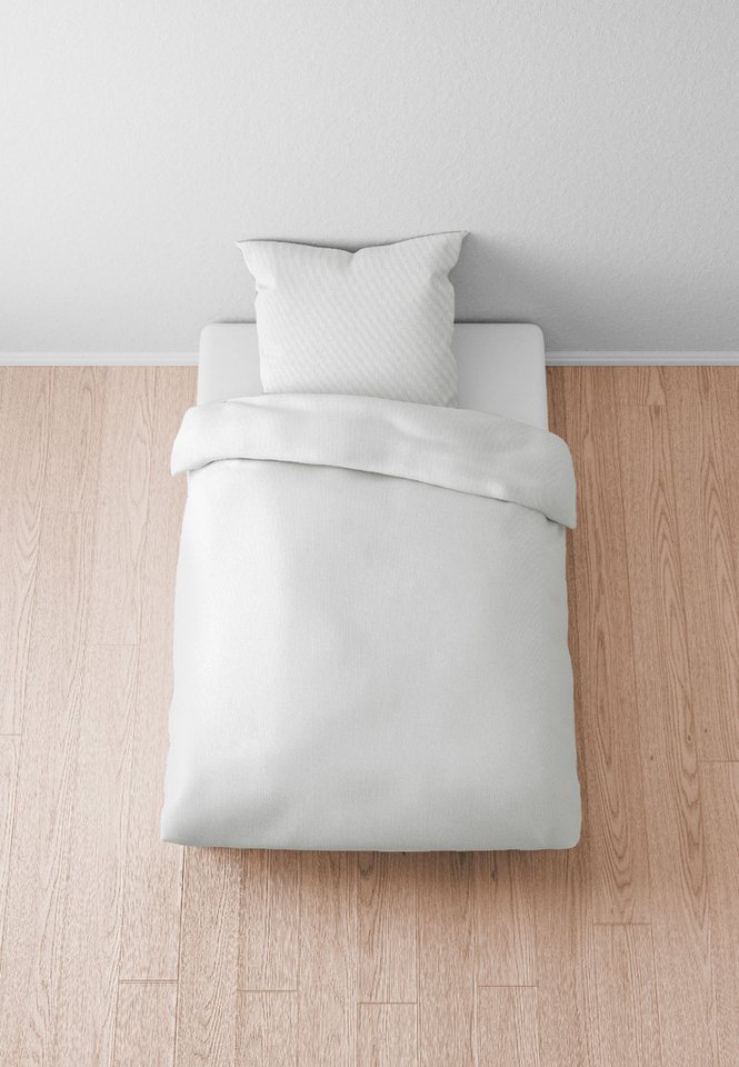Biberna Bettwäsche 0470500, hochwertige TENCEL Qualität, Lyocell, 2 teilig, natürlicher Rohstoff, schnelltrocknend, angenehm weich, atmungsaktiv – Bild 2 von 5