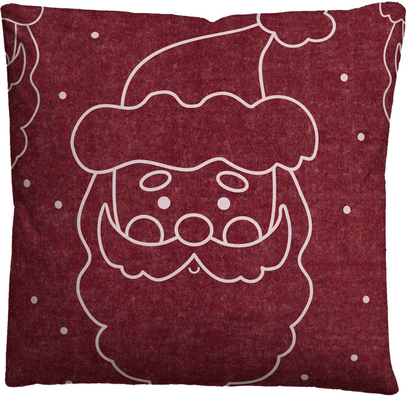 Biberna Bettwäsche Xmas, Flanell, 2 teilig, kuschelig warm, weich, Melange, 100% Baumwolle, made in Germany – Bild 4 von 5