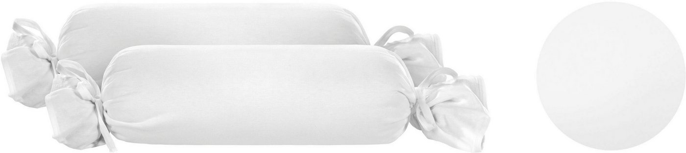 Biberna Nackenrollenbezug Michi, (2 Stück), Jersey (1 Pack mit 2 Stück), dichte, feinfädige Single-Qualität – Bild 2 von 5