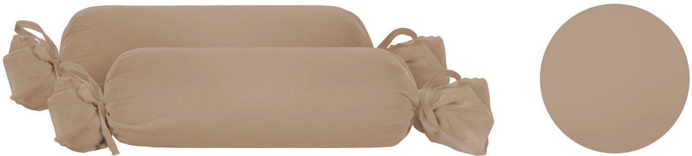 Biberna Nackenrollenbezug Michi, (2 Stück), Jersey (1 Pack mit 2 Stück), dichte, feinfädige Single-Qualität – Bild 2 von 5