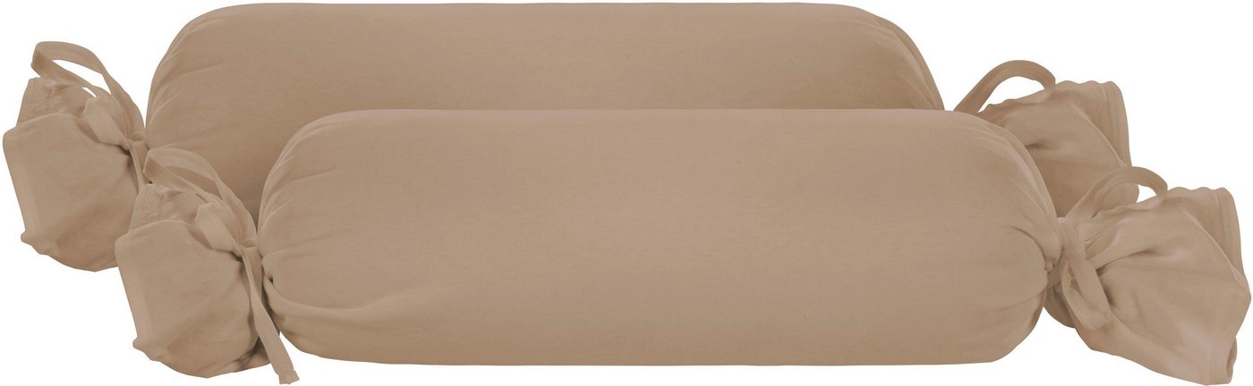 Biberna Nackenrollenbezug Michi, (2 Stück), Jersey (1 Pack mit 2 Stück), dichte, feinfädige Single-Qualität – Bild 3 von 5
