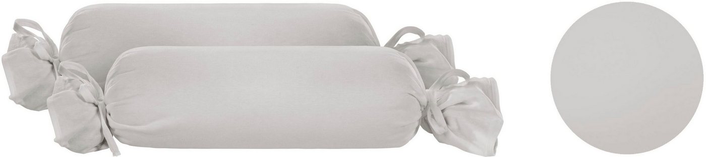 Biberna Nackenrollenbezug Michi, (2 Stück), Jersey (1 Pack mit 2 Stück), dichte, feinfädige Single-Qualität – Bild 2 von 5