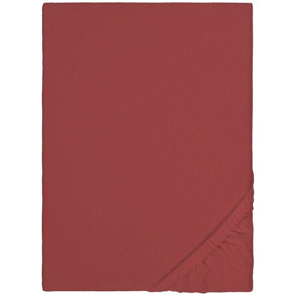 Biberna Spannbettlaken Biber, leicht angeraut, flauschig & warm, Biber, Gummizug: rundum, (1 Stück), aus 100% Baumwolle, für Matratzen bis 22 cm Höhe, Winter, B