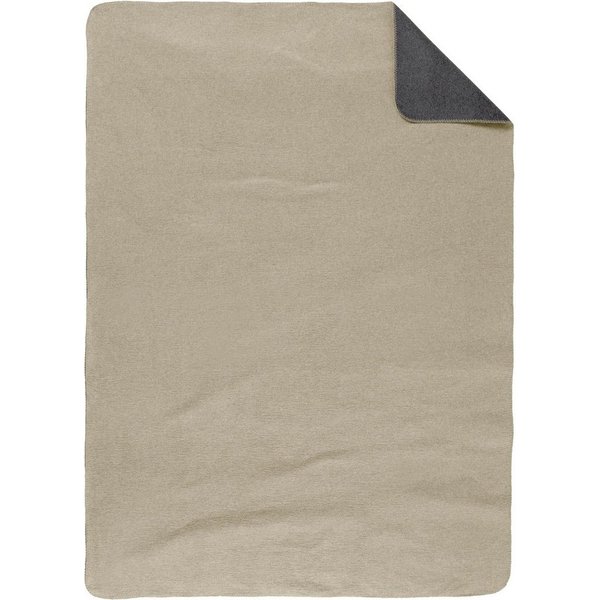 Wohndecke Eva, Biberna, wohlig warme Melange Decke aus 100% Baumwolle - made in Germany