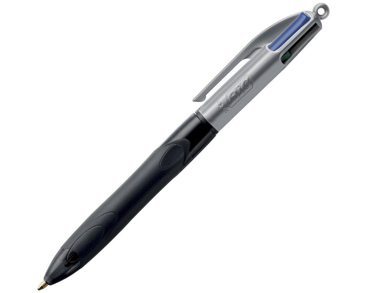 BIC Kugelschreiber 4 Colours Grip Pro, 4 Farben in einem Stift – Bild 2 von 5