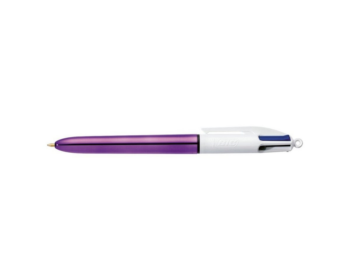 BIC Kugelschreiber 4 Colours Shine, 4 Farben in einem Stift – Bild 2 von 3