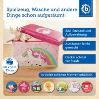 Bieco Aufbewahrungsbox mit Deckel Einhorn