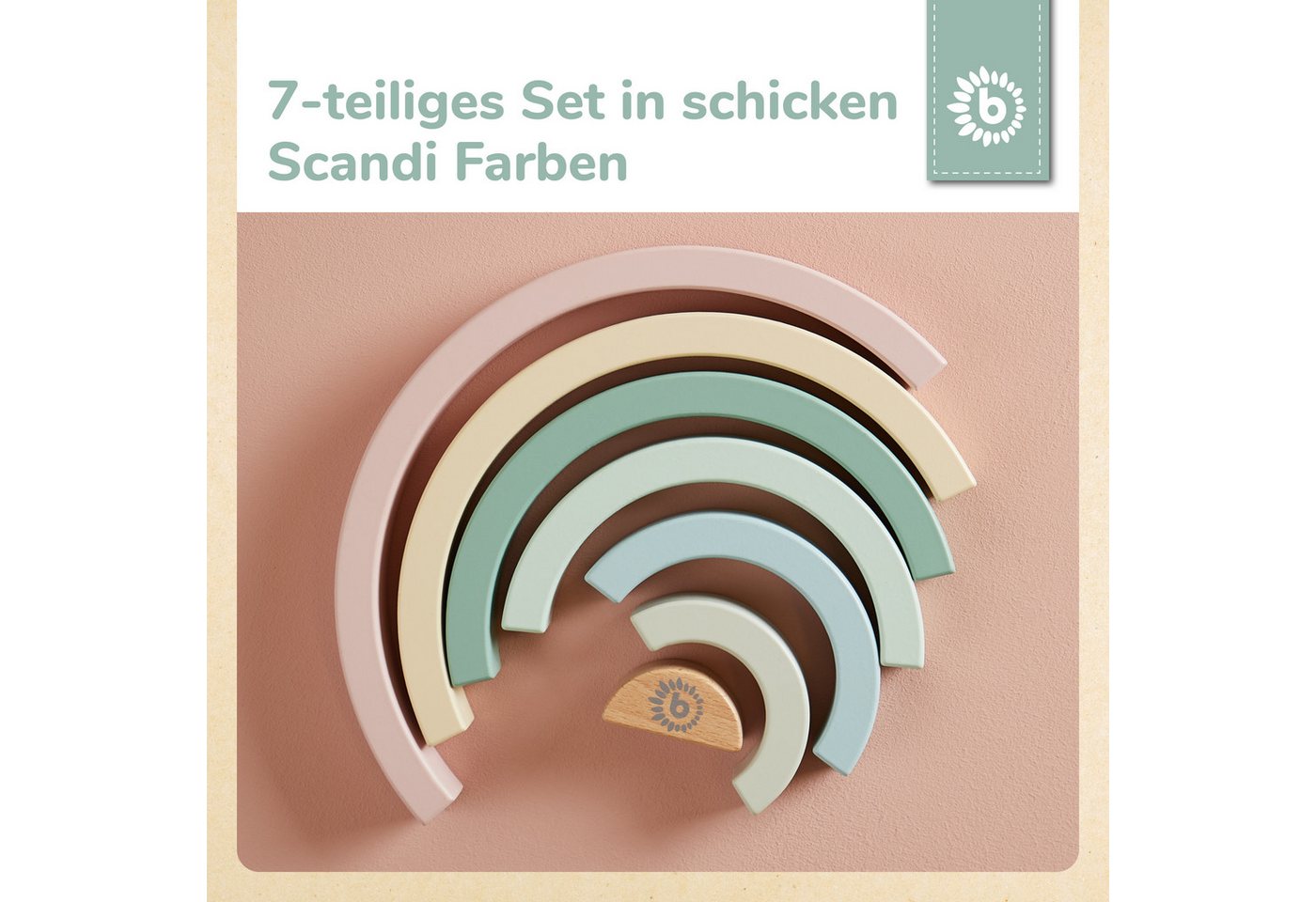 BIECO Stapelspielzeug – Bild 4 von 5