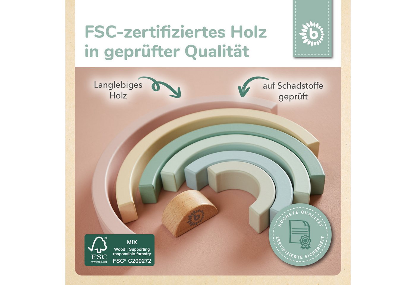 BIECO Stapelspielzeug – Bild 5 von 5