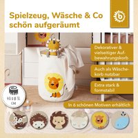 Bieco Wäschekorb Spielzeugkorb Löwe
