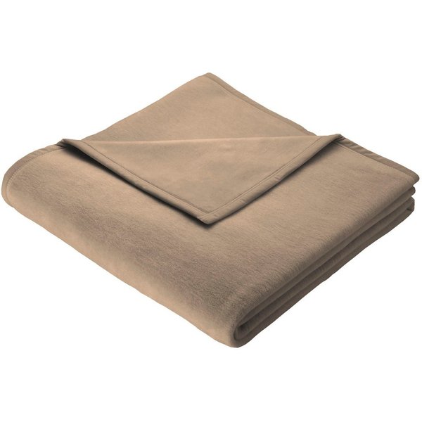 Wohndecke Cotton Home, Biederlack, im Uni Design, Kuscheldecke