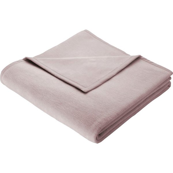 Wohndecke Cotton Home, Biederlack, im Uni Design, Kuscheldecke