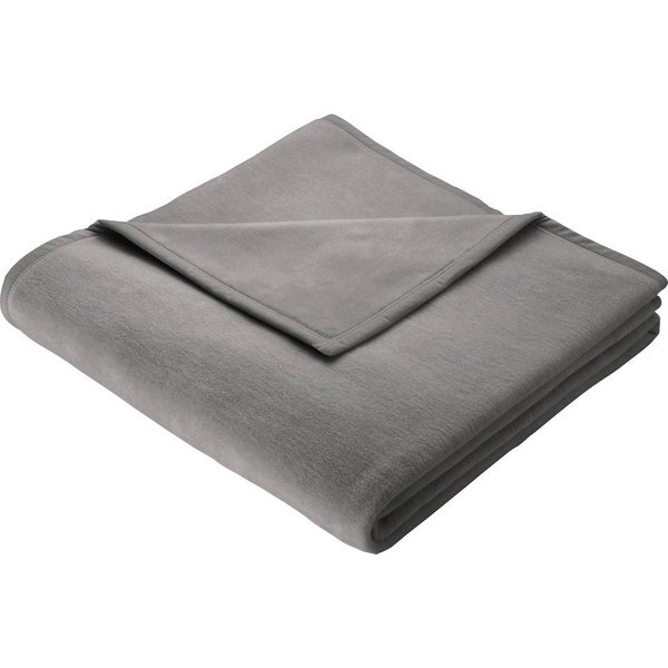 Wohndecke Cotton Home, Biederlack, im Uni Design, Kuscheldecke