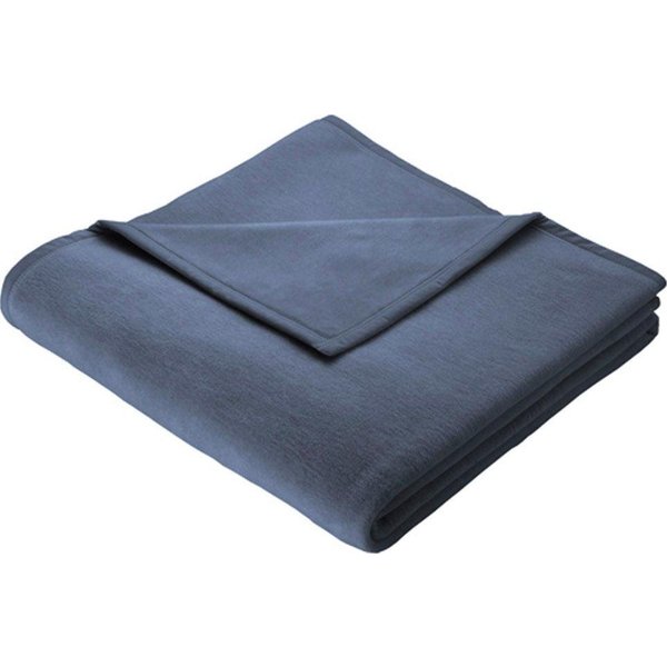 Wohndecke Cotton Home, Biederlack, im Uni Design, Kuscheldecke