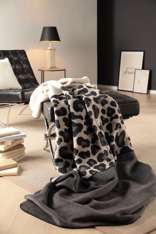 Wohndecke Leo Part, Biederlack, im angesagten Leodesign – Bild 2 von 4