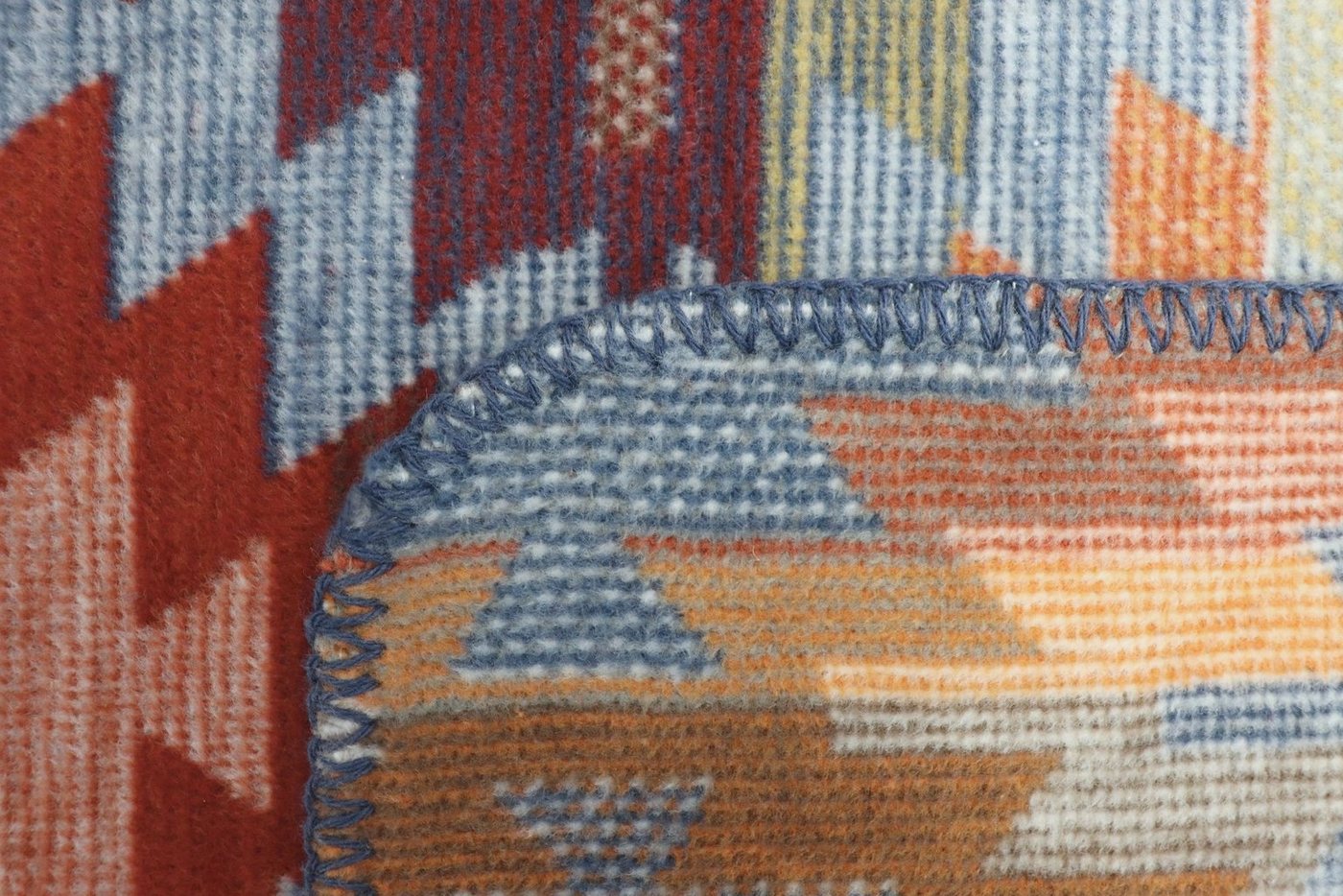 Wohndecke Navajo, bunte Ethno-Sofadecke in 150x200 cm, Biederlack, Decke aus Baumwollmischgewebe, Made in Germany – Bild 5 von 5