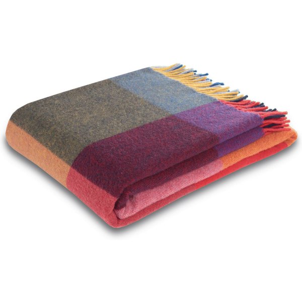 Wohndecke Soft Impression im Doubleface-Look, Biederlack, Baumwolle-Kaschmir-Mix